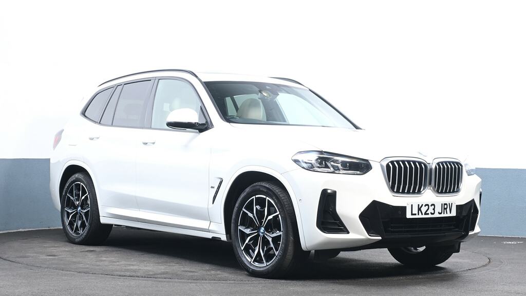 BMW X3 Xdrive20d Mht M Sport Step White #1
