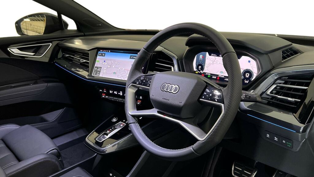 Audi Q4 E Tron 210Kw 45 82Kwh S Line Leathertech Pack Purple #6