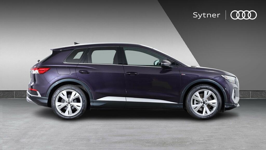 Audi Q4 E Tron 210Kw 45 82Kwh S Line Leathertech Pack Purple #4