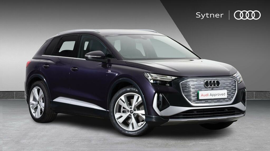 Audi Q4 E Tron 210Kw 45 82Kwh S Line Leathertech Pack Purple