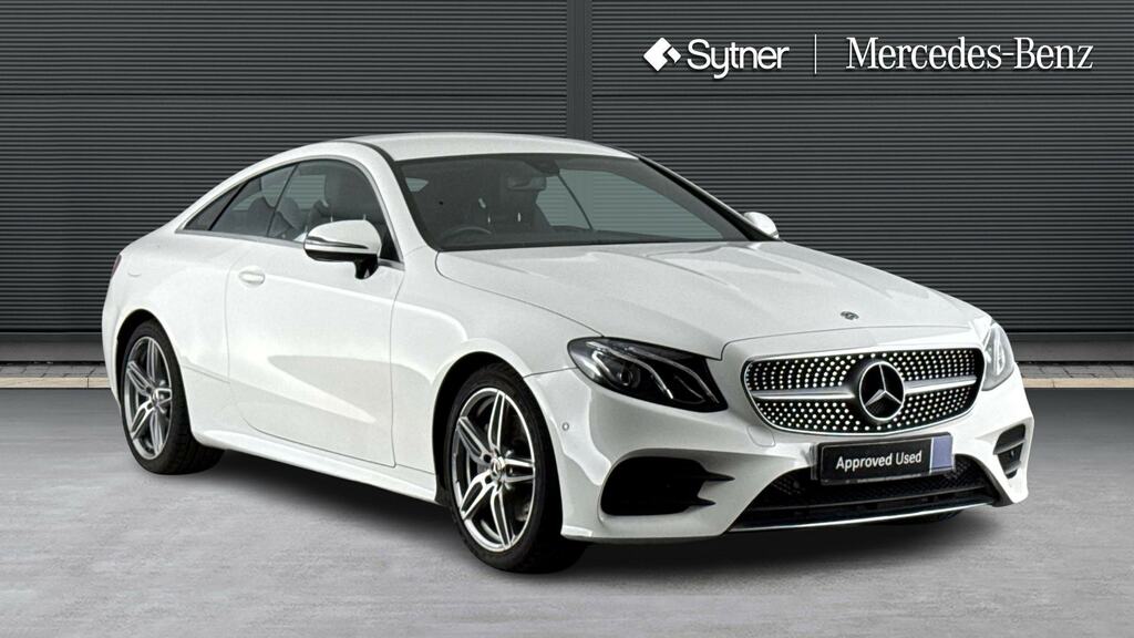 Mercedes-Benz E Class E220d Amg Line 9G-tronic White