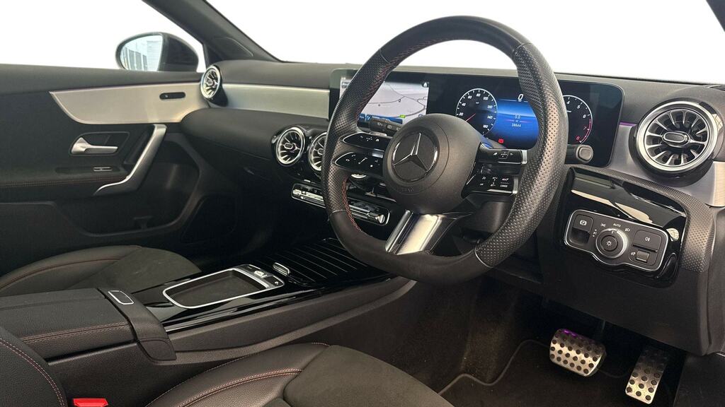 Mercedes-Benz A Class A180 Amg Line Premium PY23VJK Black #3
