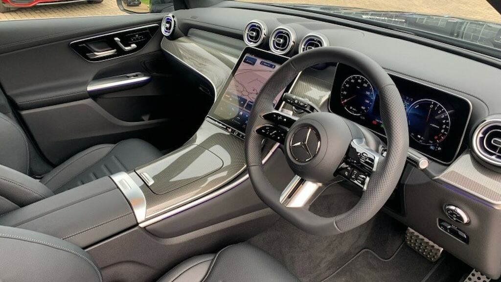 Mercedes-Benz GLC Class Glc 300E 4Matic Amg Line Premium 9G-tronic WX24XKK Grey #3