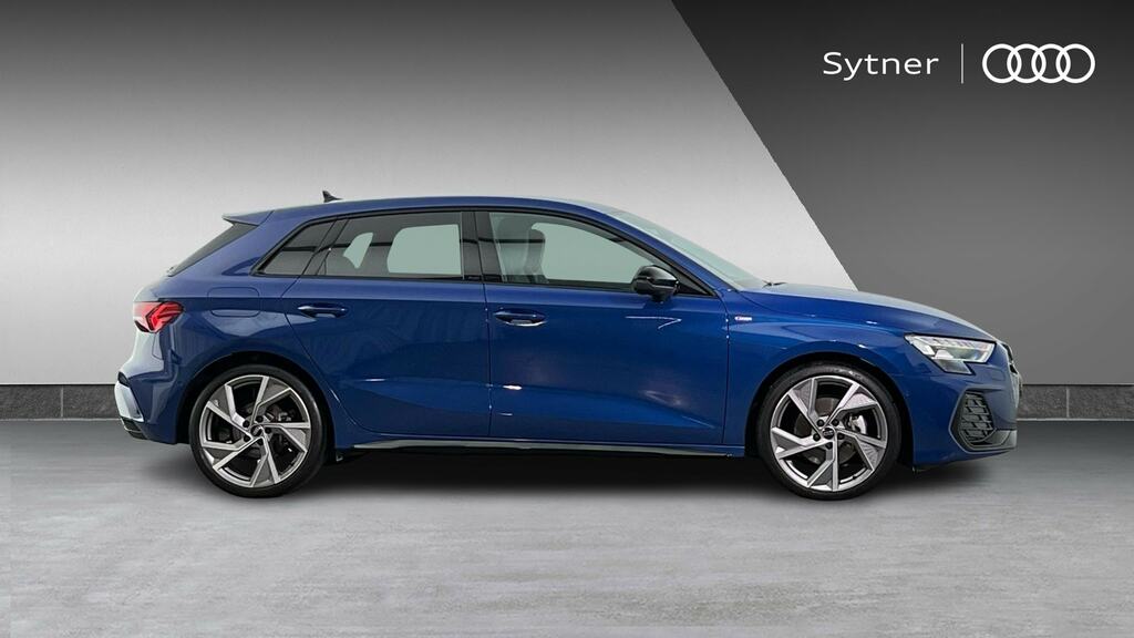 Audi A3 1.5 Tfsi 150 Black Ed S Tronic Tech Pack DX75RXW Blue #4