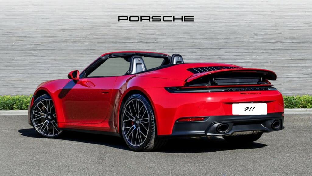 Porsche 911 S Pdk Red #2