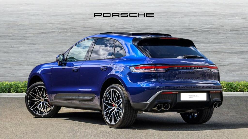 Porsche Macan S Pdk Blue #4