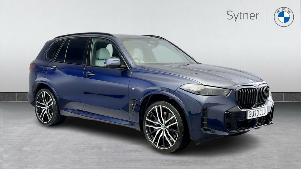 BMW X5 Xdrive50e M Sport Pro Pack BJ73CLU Blue