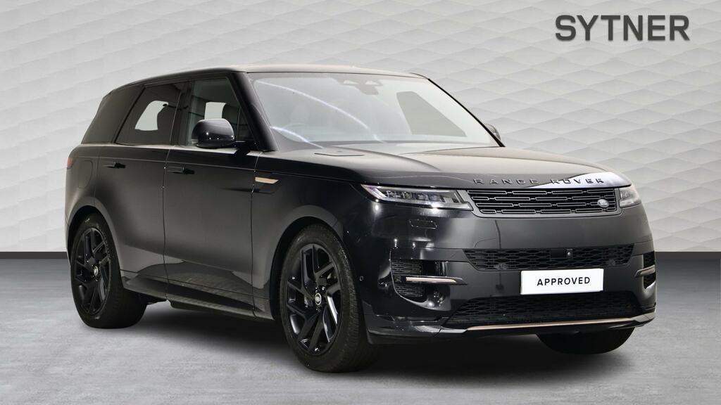 Land Rover Range Rover Sport 3.0 P440e Dynamic Se KK23UFJ Black