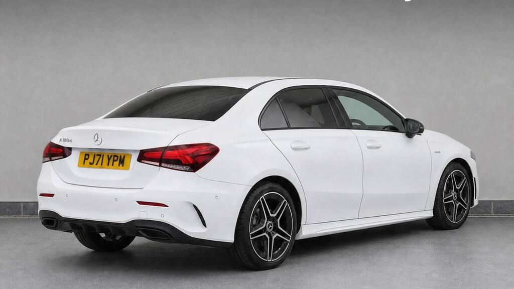 Mercedes-Benz A Class A180d Amg Line Executive Edition PJ71YPM White #4