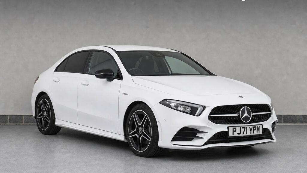 Mercedes-Benz A Class A180d Amg Line Executive Edition White