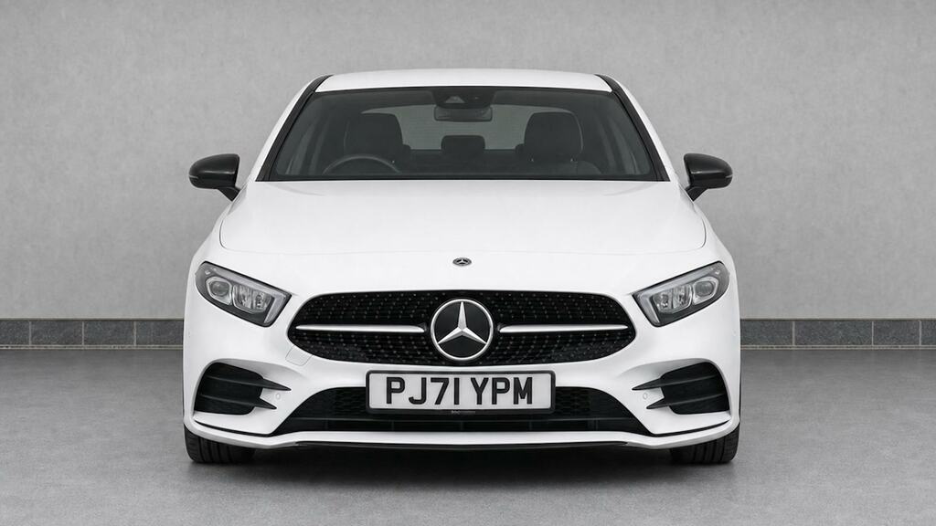 Mercedes-Benz A Class A180d Amg Line Executive Edition PJ71YPM White #5