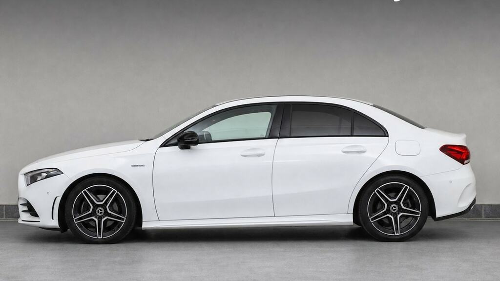 Mercedes-Benz A Class A180d Amg Line Executive Edition PJ71YPM White #6