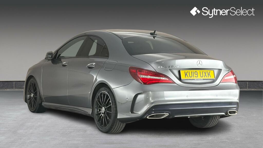 Mercedes-Benz CLA Class Cla 220D Amg Line Night Edition Plus Tip Grey #2
