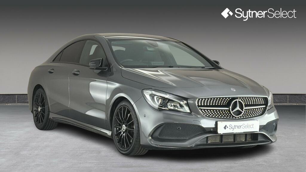 Mercedes-Benz CLA Class Cla 220D Amg Line Night Edition Plus Tip Grey