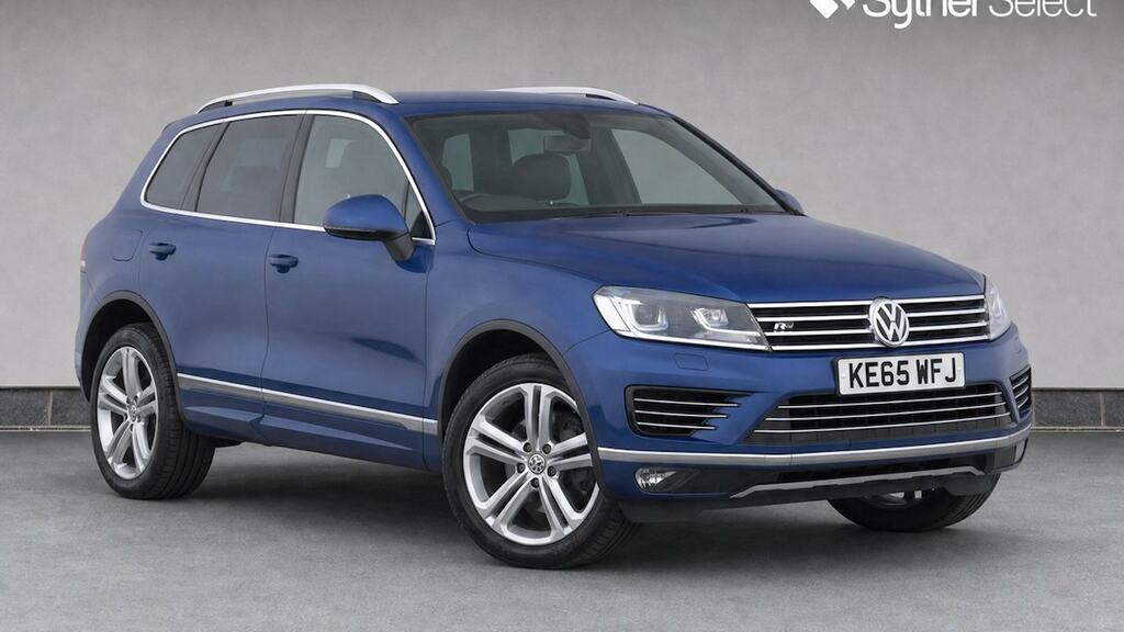 Volkswagen Touareg 3.0 V6 Tdi Bluemotion Tech 262 R-line Tip Blue