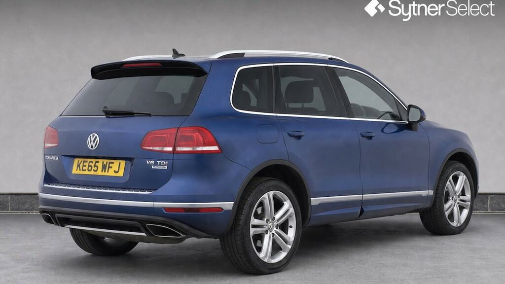 Volkswagen Touareg 3.0 V6 Tdi Bluemotion Tech 262 R-line Tip Blue #4