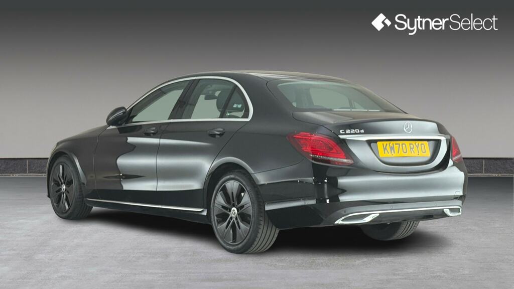 Mercedes-Benz C Class C220d Sport 9G-tronic Black #2