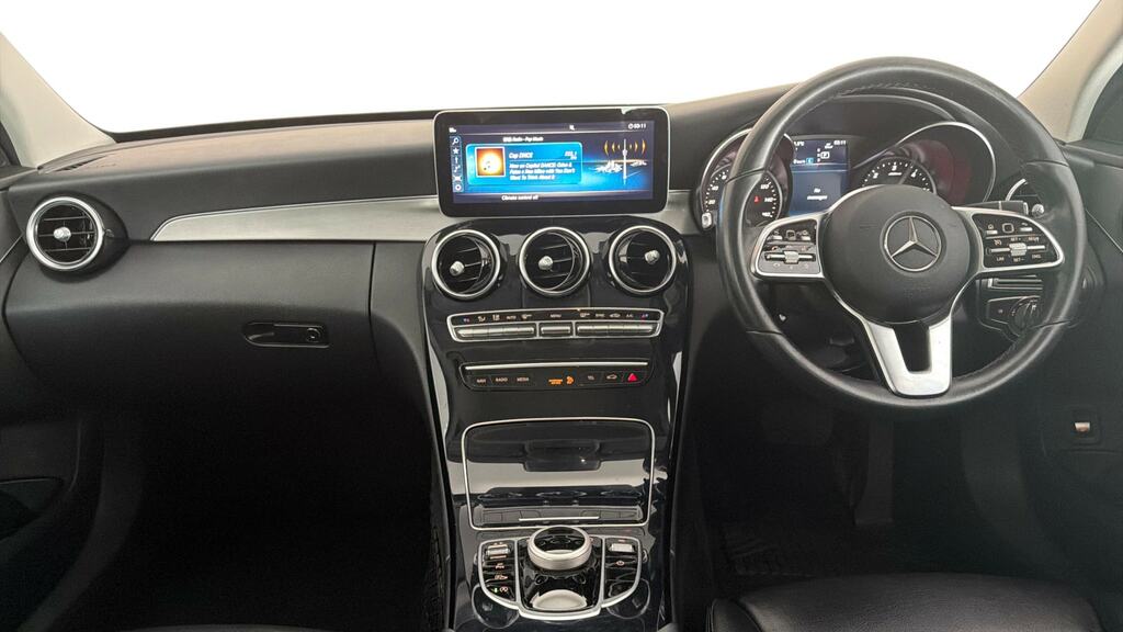 Mercedes-Benz C Class C220d Sport 9G-tronic Black #6