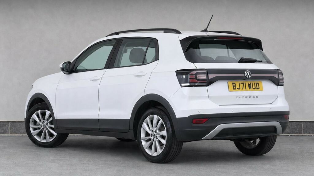 Volkswagen T-Cross 1.0 Tsi 110 Se Dsg White #3