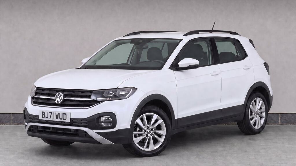 Volkswagen T-Cross 1.0 Tsi 110 Se Dsg White #2