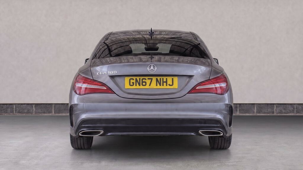 Mercedes-Benz CLA Class Saloon Red #7