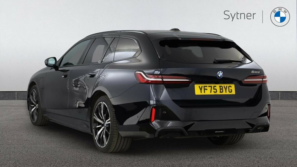 BMW 5 Series 530E M Sport Tech Pluscomfort Plus Black #2