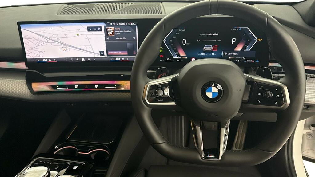 BMW 5 Series 520I M Sport Comfort Plus White #5