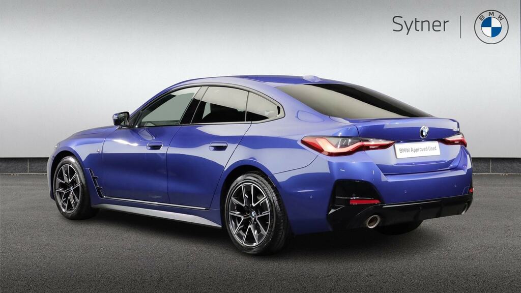 BMW 4 Series Gran Coupe 420I M Sport Step BA74LTZ Blue #2