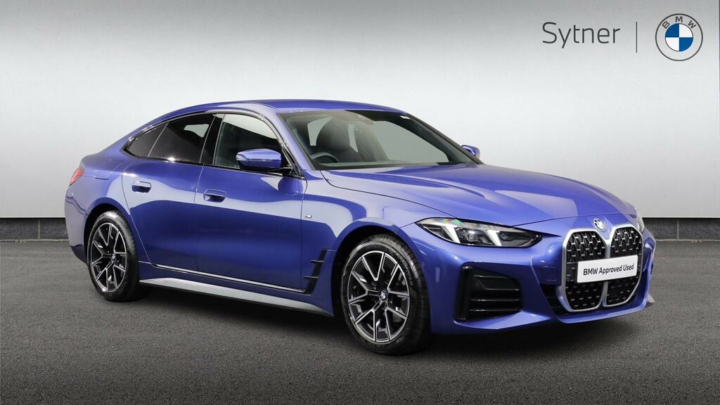 BMW 4 Series Gran Coupe 420I M Sport Step BA74LTZ Blue