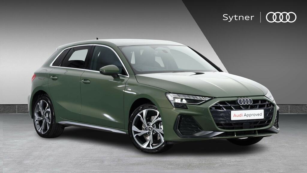 Audi A3 1.5 Tfsi E 204 S Line S Tronic Tech Pack Green