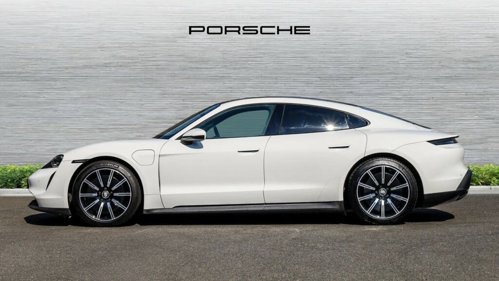 Porsche Taycan 350Kw 93Kwh Rwd White #3