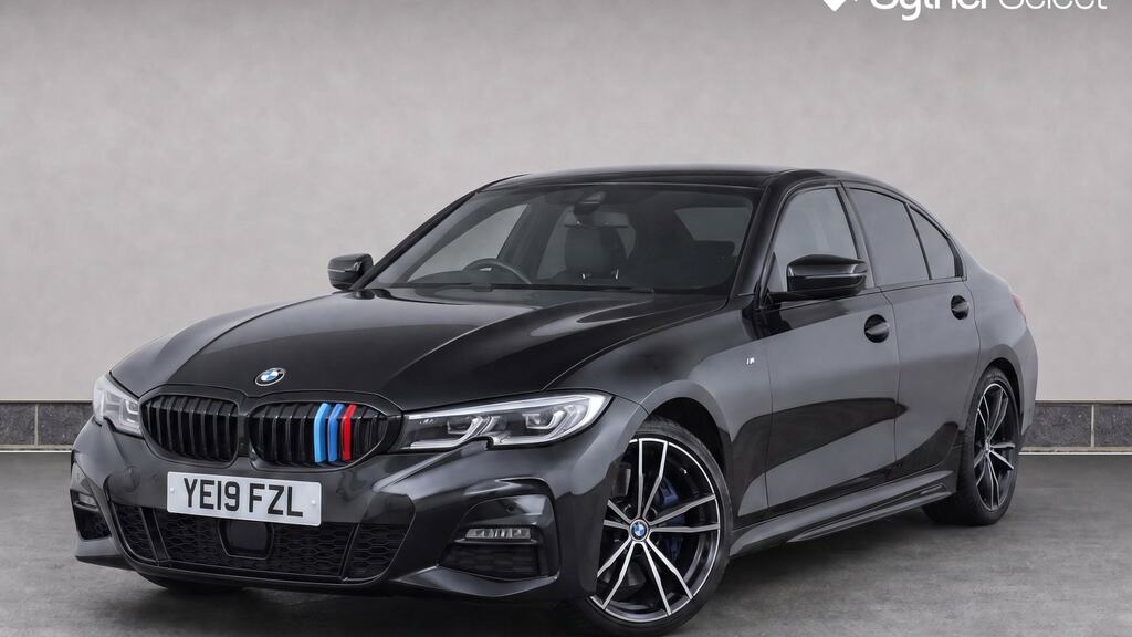 BMW 3 Series 330I M Sport Step Tech Pack YE19FZL Black #2