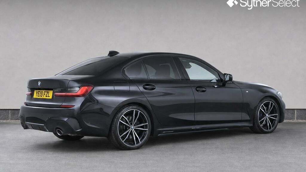 BMW 3 Series 330I M Sport Step Tech Pack YE19FZL Black #4