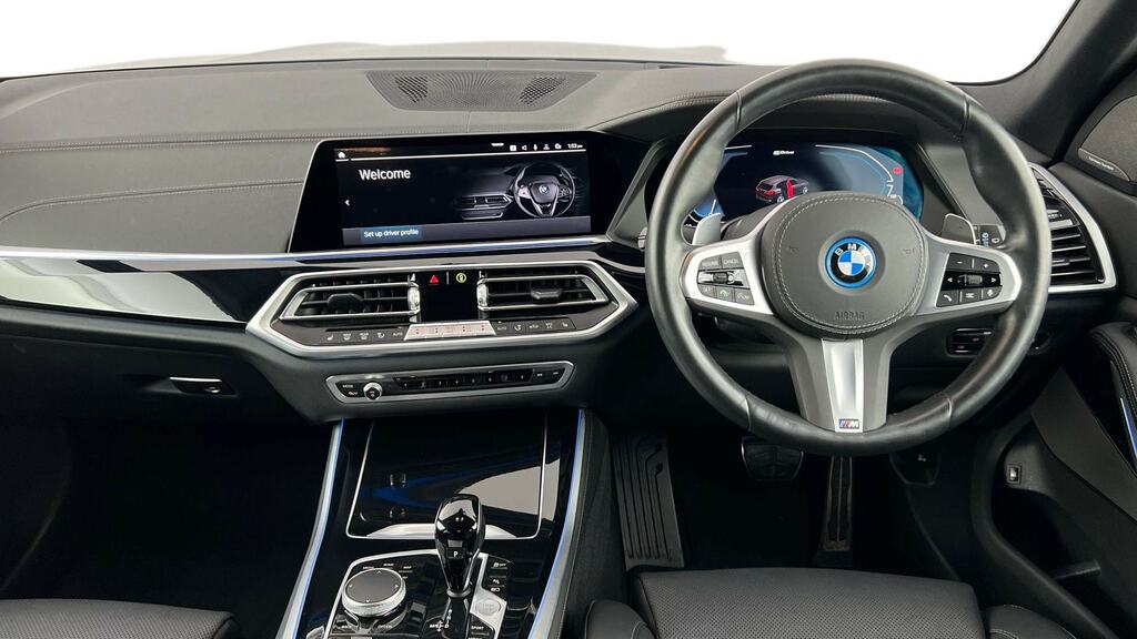 BMW X5 Xdrive45e M Sport Tech Pack Blue #4