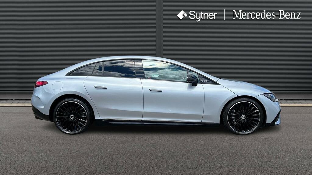 Mercedes-Benz EQE Eqe 350 215Kw Amg Line Nt Ed Prem 96Kwh Silver #4