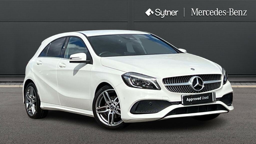 Mercedes-Benz A Class A180 Amg Line Premium White