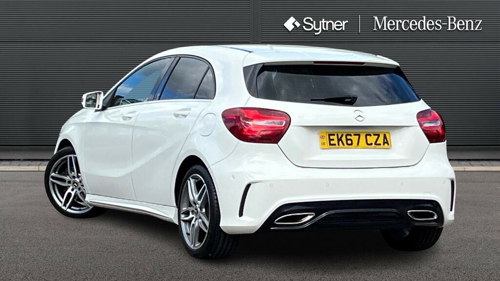 Mercedes-Benz A Class A180 Amg Line Premium EK67CZA White #2