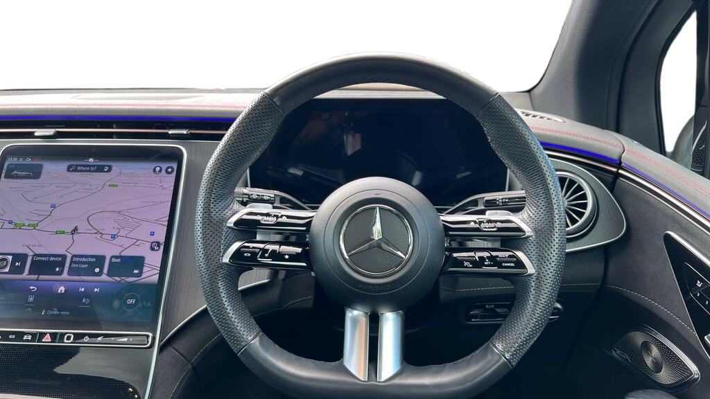 Mercedes-Benz EQE Amg Line Night Edition Black #8