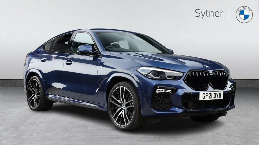 BMW X6 Xdrive30d Mht M Sport Step Techpro Pk Blue