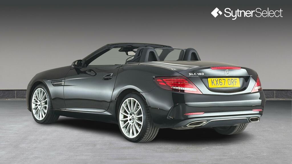 Mercedes-Benz SLC Slc 180 Amg Line 9G-tronic Black #4