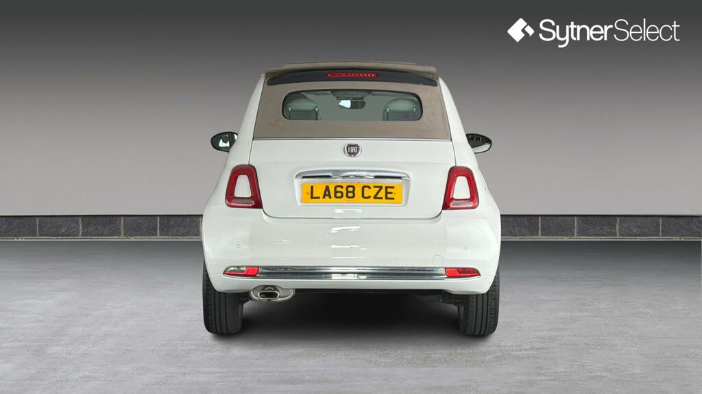 Fiat 500C Dolcevita Dualogic White #9