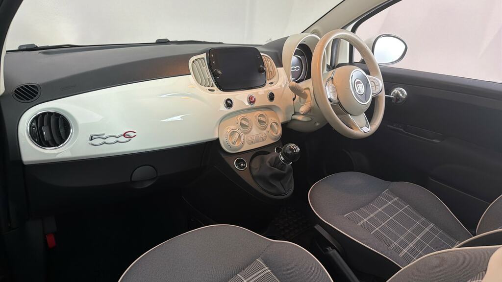Fiat 500C Dolcevita Dualogic White #15