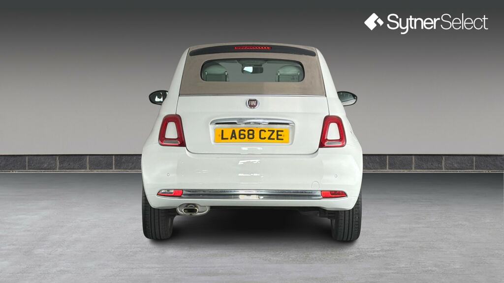 Fiat 500C Dolcevita Dualogic White #8