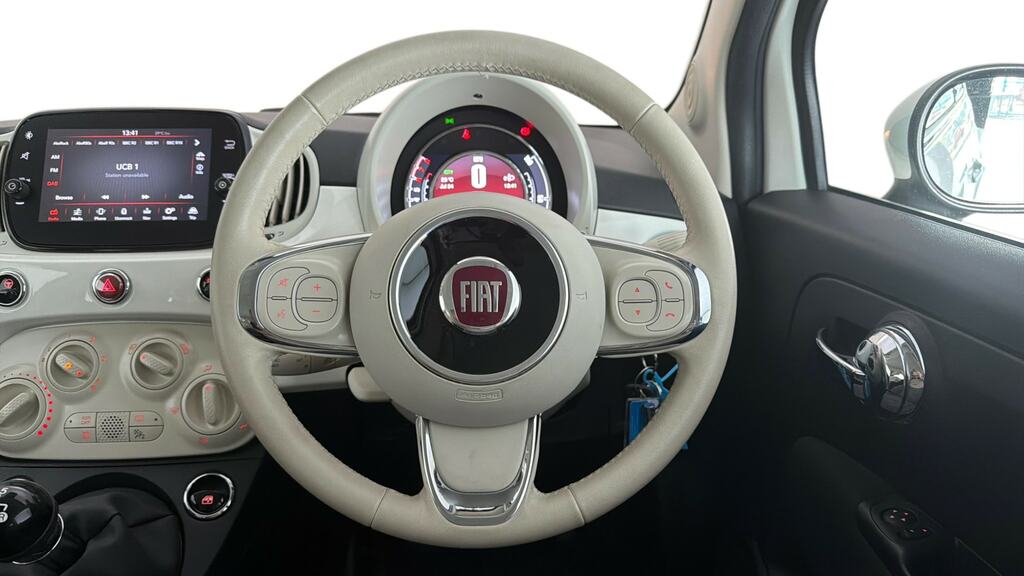 Fiat 500C Dolcevita Dualogic White #12