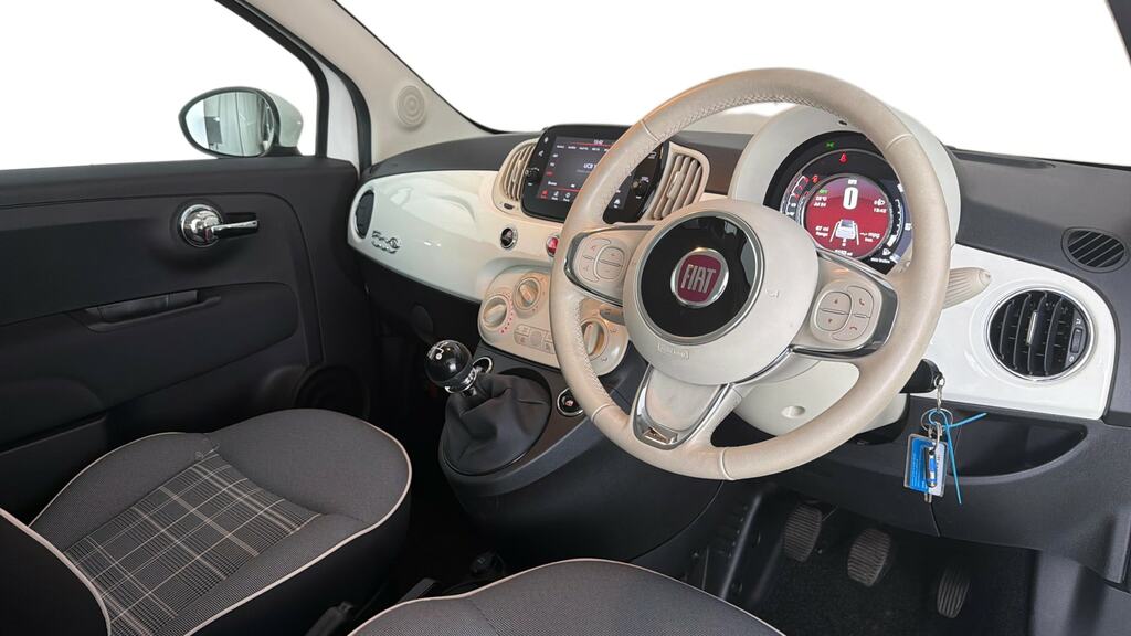 Fiat 500C Dolcevita Dualogic White #13