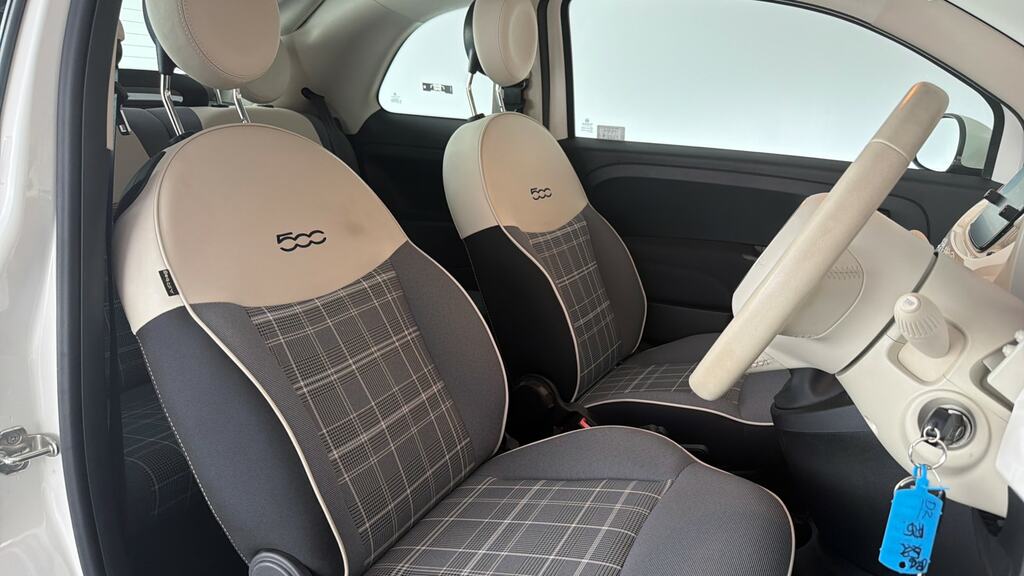 Fiat 500C Dolcevita Dualogic White #14