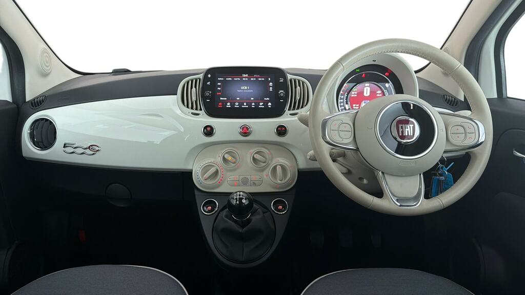 Fiat 500C Dolcevita Dualogic White #10