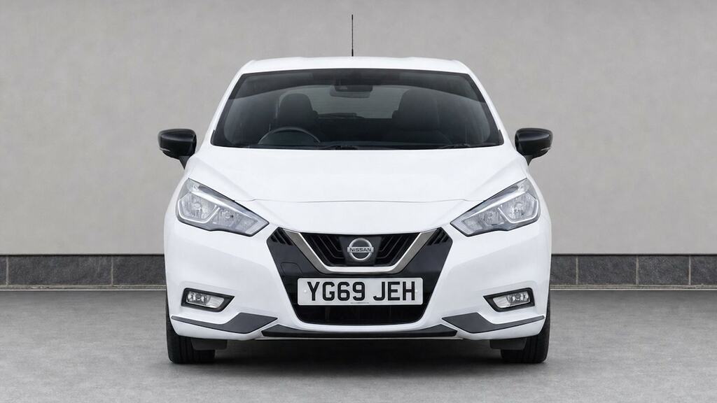 Nissan Micra 1.0 Dig-t 117 N-sport White #5