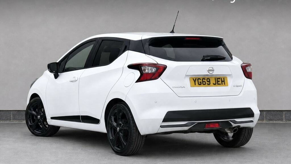 Nissan Micra 1.0 Dig-t 117 N-sport White #3