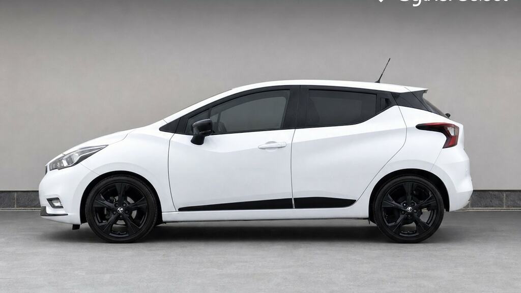 Nissan Micra 1.0 Dig-t 117 N-sport White #6